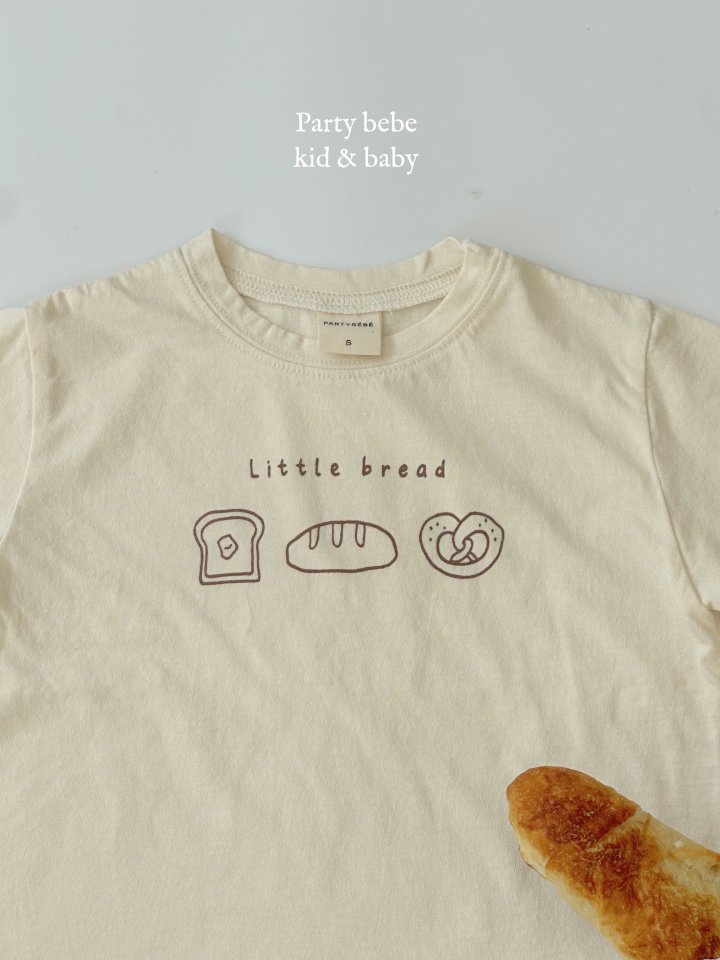 Party Kids - Korean Baby Fashion - #babywear - Bread Tee - 5