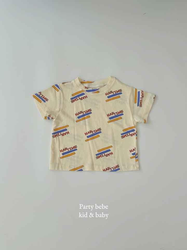 Party Kids - Korean Baby Fashion - #babywear - Nap Time Tee - 3