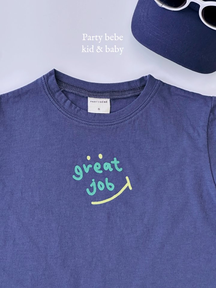 Party Kids - Korean Baby Fashion - #onlinebabyboutique - Smile Tee - 7