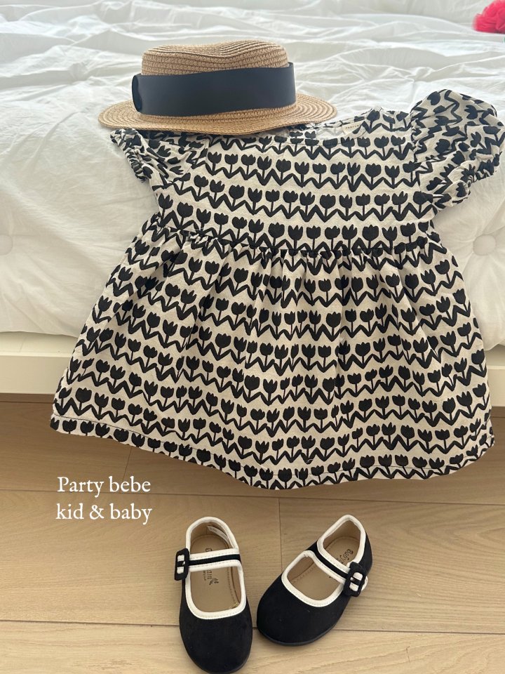 Party Kids - Korean Baby Fashion - #babywear - Tulip One-piece - 4