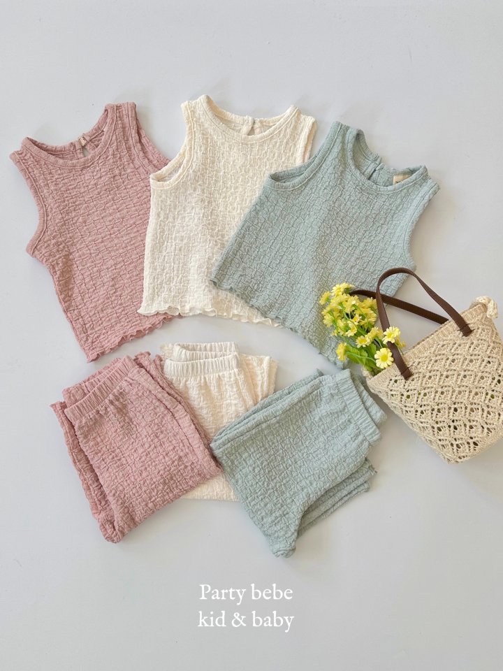 Party Kids - Korean Baby Fashion - #onlinebabyboutique - Ice Set-up - 2