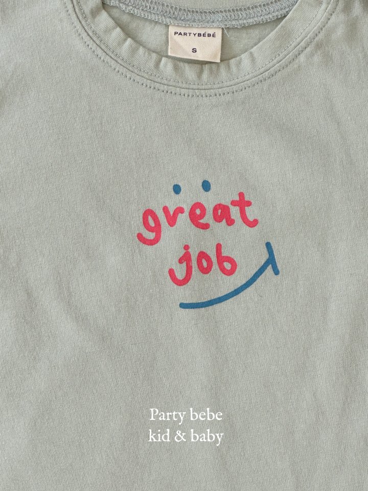 Party Kids - Korean Baby Fashion - #onlinebabyshop - Smile Tee - 8