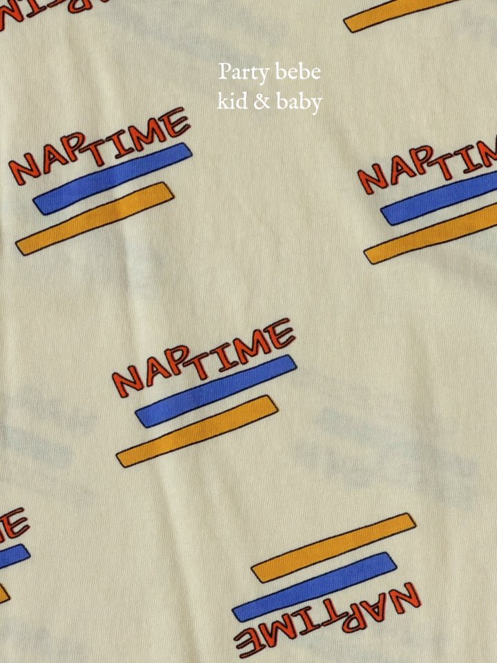 Party Kids - Korean Baby Fashion - #onlinebabyshop - Nap Time Tee - 5