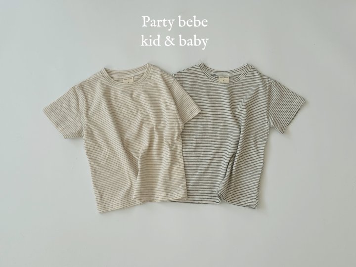 Party Kids - Korean Baby Fashion - #onlinebabyshop - Bebe Tee - 2