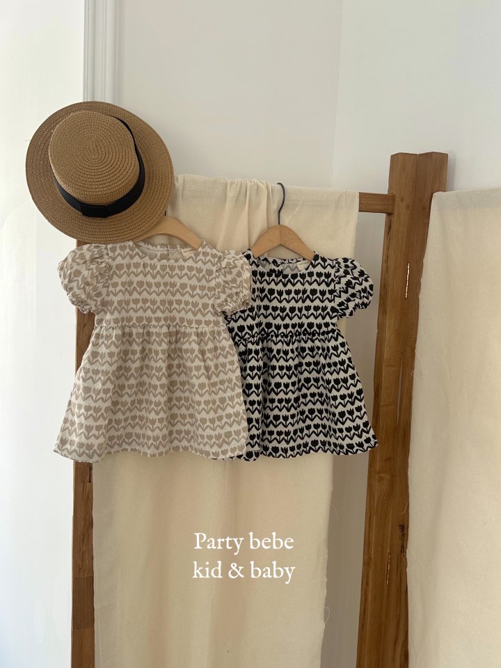 Party Kids - Korean Baby Fashion - #onlinebabyshop - Tulip One-piece - 5