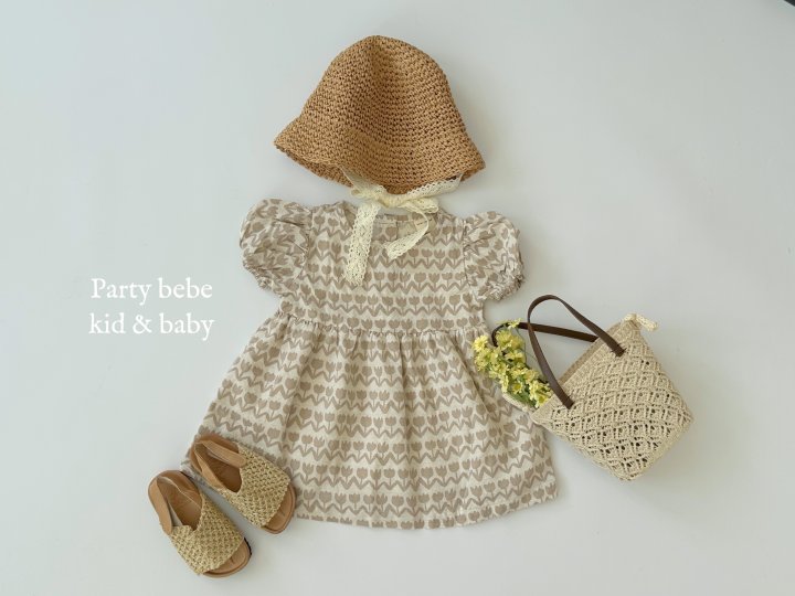Party Kids - Korean Baby Fashion - #smilingbaby - Tulip One-piece - 6