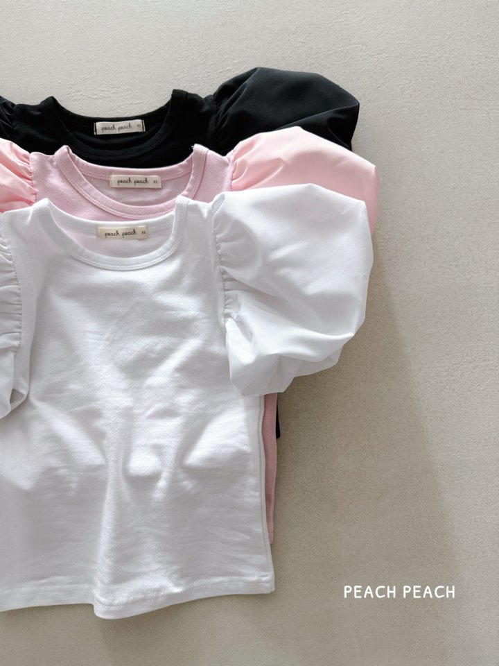 Peach Peach - Korean Children Fashion - #childofig - Amelie Tee - 3