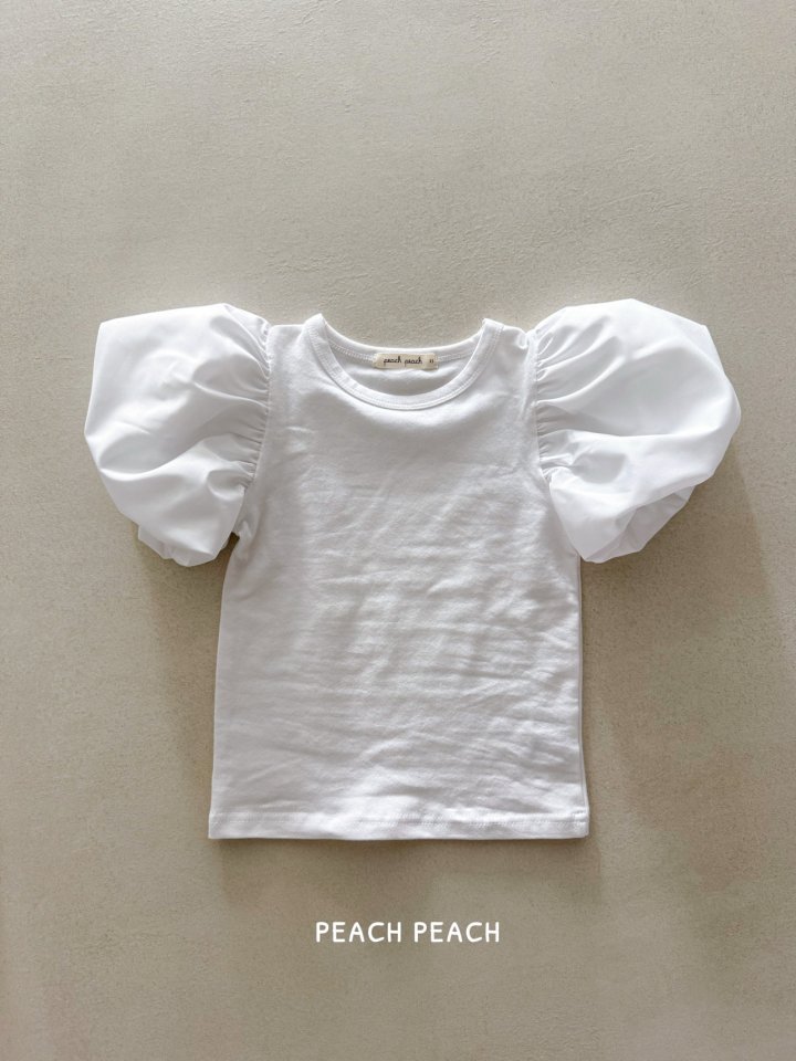 Peach Peach - Korean Children Fashion - #childofig - Amelie Tee - 4