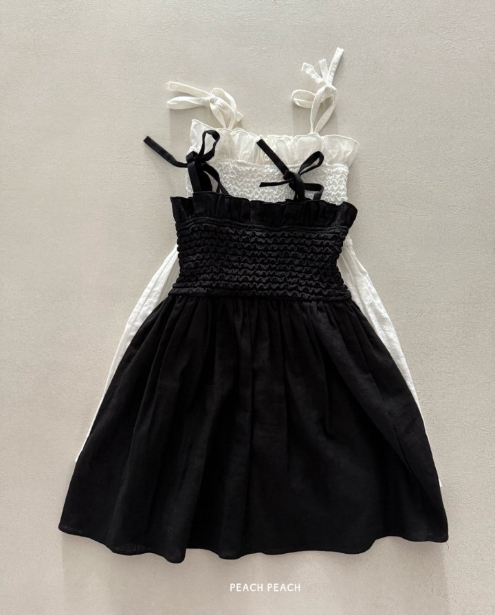 Peach Peach - Korean Children Fashion - #childrensboutique - Vivian One-piece