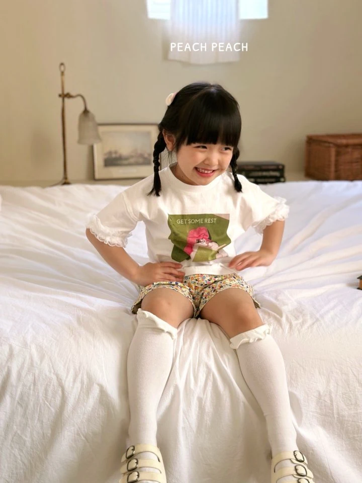 Peach Peach - Korean Children Fashion - #childrensboutique - Bloom Short Pants - 12