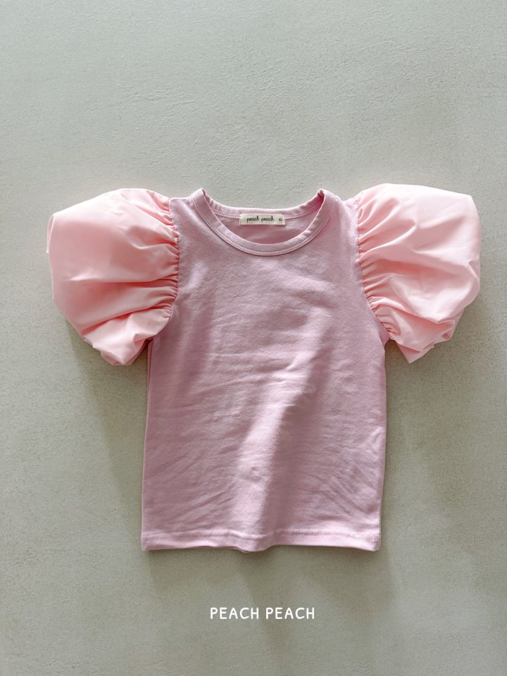 Peach Peach - Korean Children Fashion - #designkidswear - Amelie Tee - 5