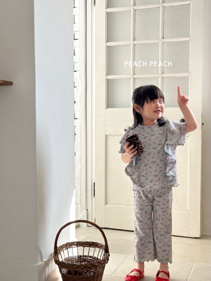 Peach Peach - Korean Children Fashion - #designkidswear - Petite Set - 3