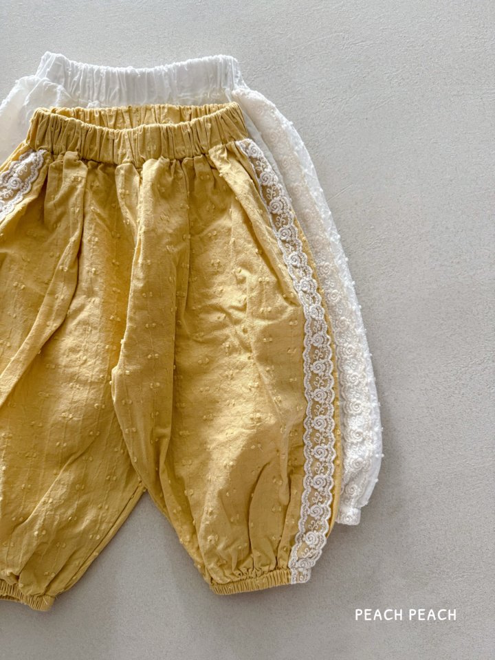 Peach Peach - Korean Children Fashion - #designkidswear - Moncho Pants - 3