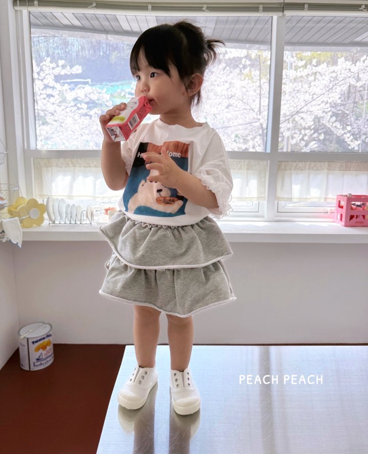 Peach Peach - Korean Children Fashion - #designkidswear - Miyu Tee - 12