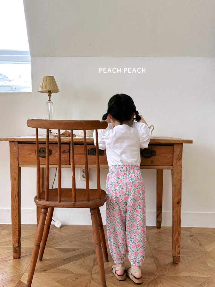 Peach Peach - Korean Children Fashion - #discoveringself - Summer Dress - 7