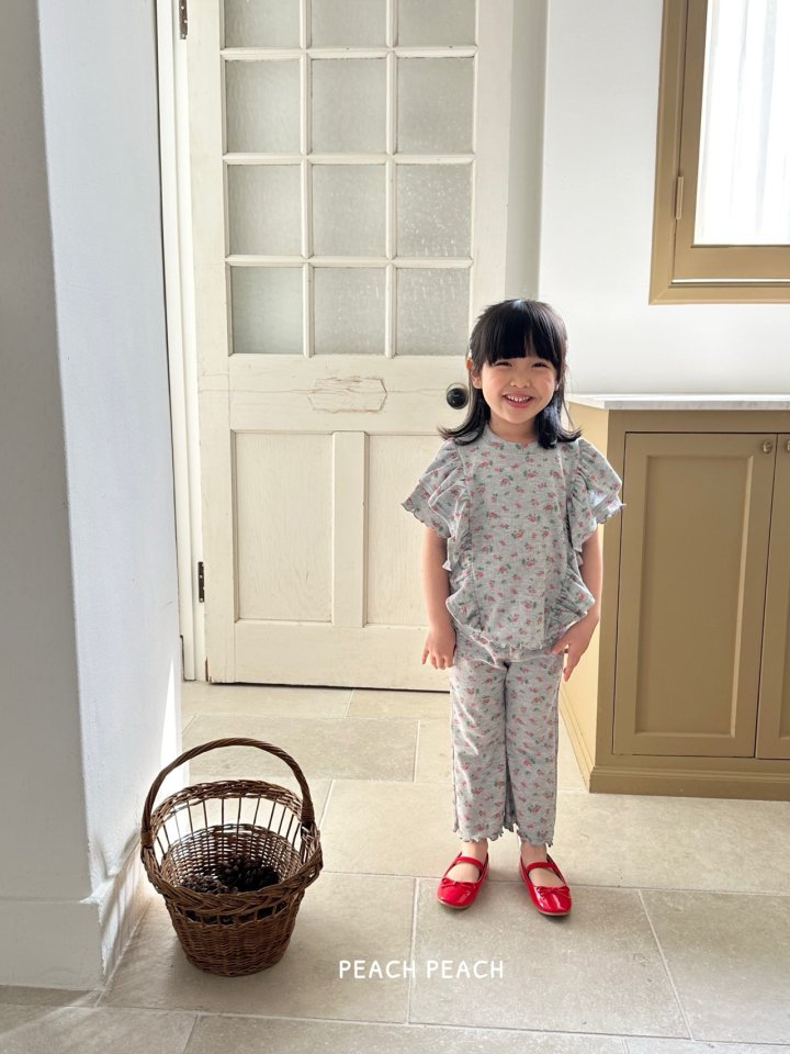Peach Peach - Korean Children Fashion - #designkidswear - Petite Set - 4