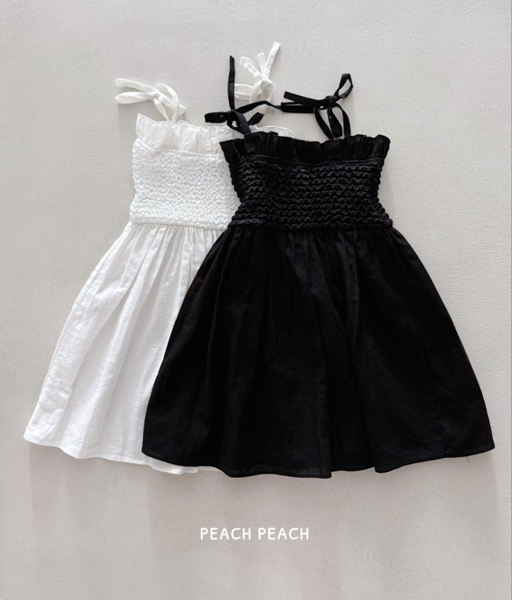 Peach Peach - Korean Children Fashion - #discoveringself - Vivian One-piece - 3