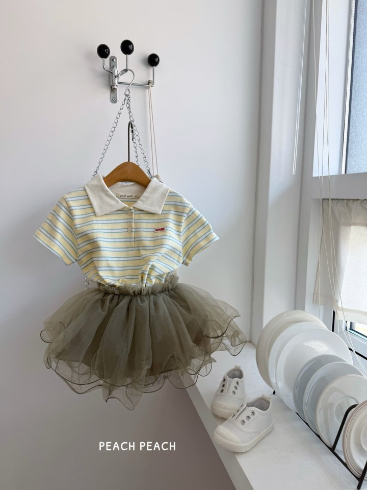 Peach Peach - Korean Children Fashion - #fashionkids - Cookie Tee - 9
