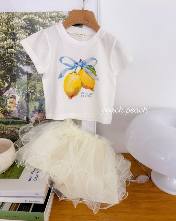 Peach Peach - Korean Children Fashion - #fashionkids - Darling Tutu - 3