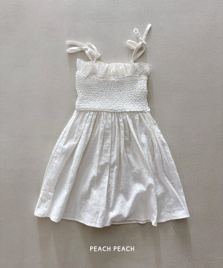 Peach Peach - Korean Children Fashion - #discoveringself - Vivian One-piece - 4