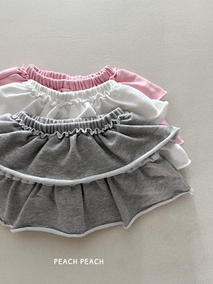 Peach Peach - Korean Children Fashion - #fashionkids - Coco Skirt Pants - 3