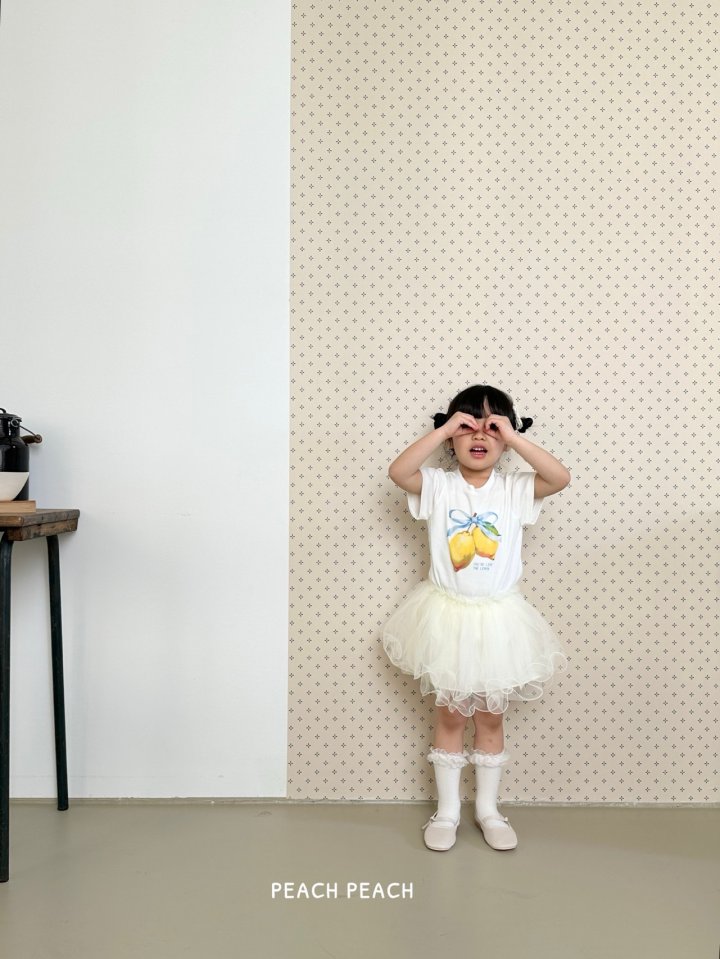 Peach Peach - Korean Children Fashion - #fashionkids - Darling Tutu - 4