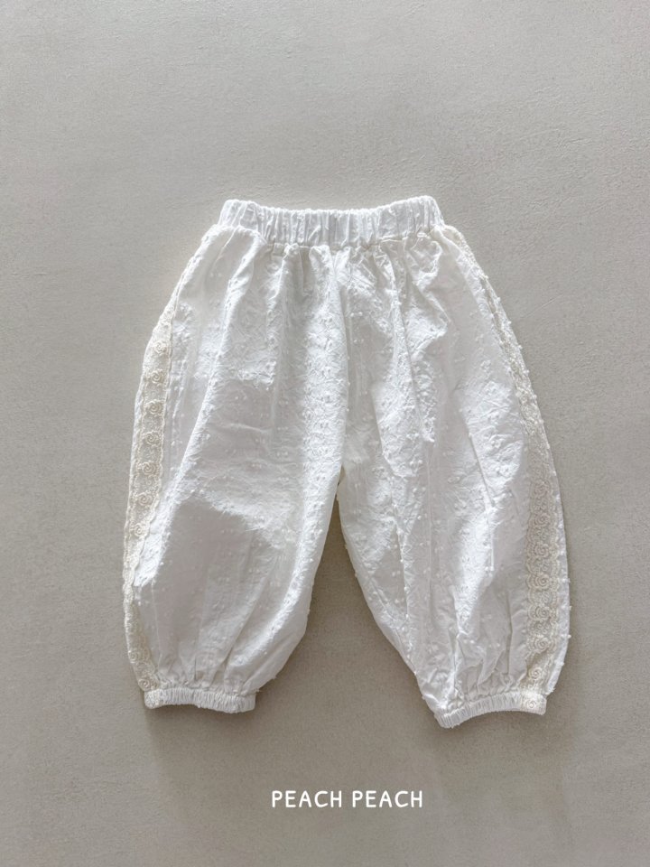 Peach Peach - Korean Children Fashion - #kidsshorts - Moncho Pants - 6