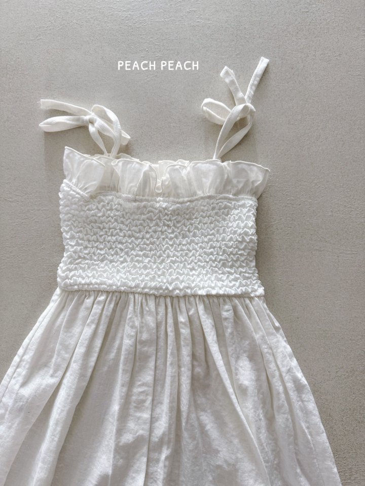 Peach Peach - Korean Children Fashion - #kidsshorts - Vivian One-piece - 5