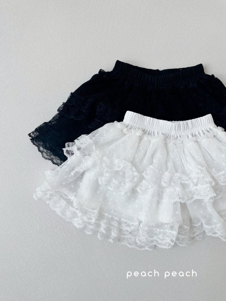 Peach Peach - Korean Children Fashion - #kidsshorts - Zenith Skirt - 4