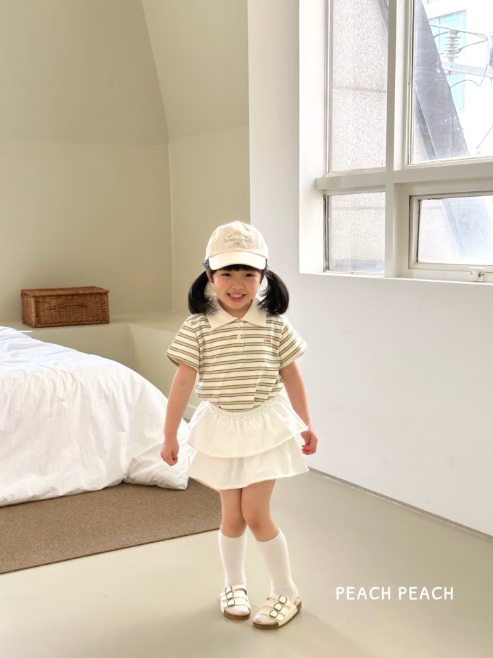 Peach Peach - Korean Children Fashion - #kidzfashiontrend - Cookie Tee - 12