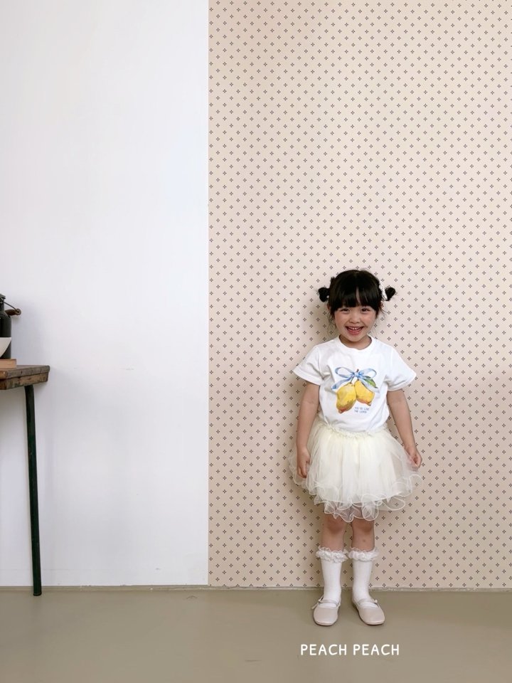 Peach Peach - Korean Children Fashion - #kidzfashiontrend - Darling Tutu - 6