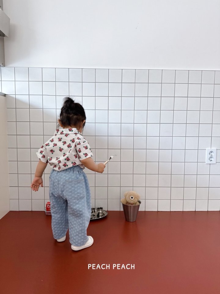Peach Peach - Korean Children Fashion - #littlefashionista - Rosy Shirt - 11