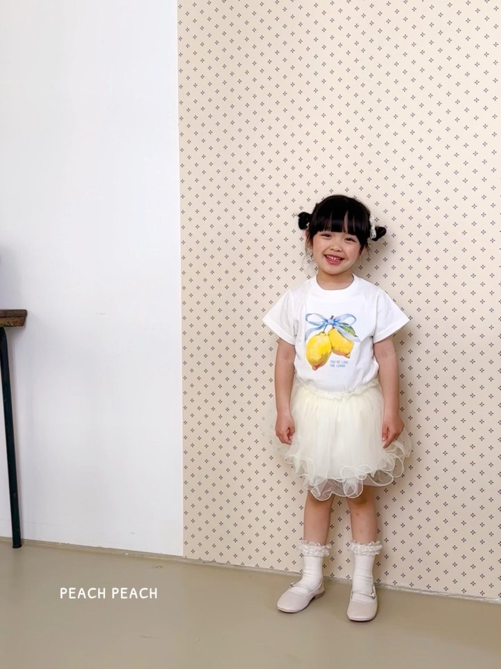 Peach Peach - Korean Children Fashion - #littlefashionista - Darling Tutu - 8