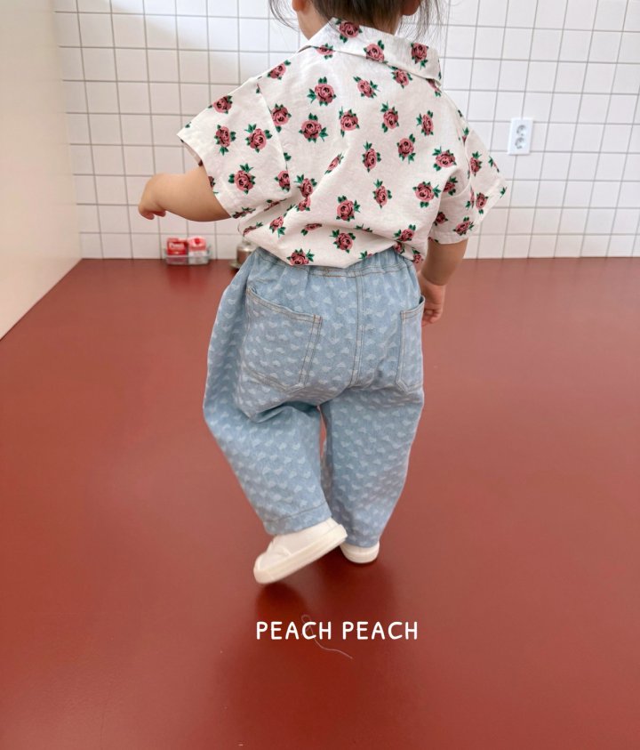 Peach Peach - Korean Children Fashion - #magicofchildhood - Rosy Shirt - 12