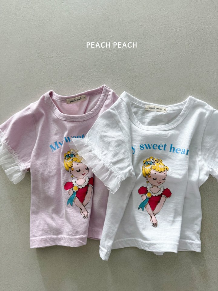 Peach Peach - Korean Children Fashion - #magicofchildhood - Princess Tee - 4