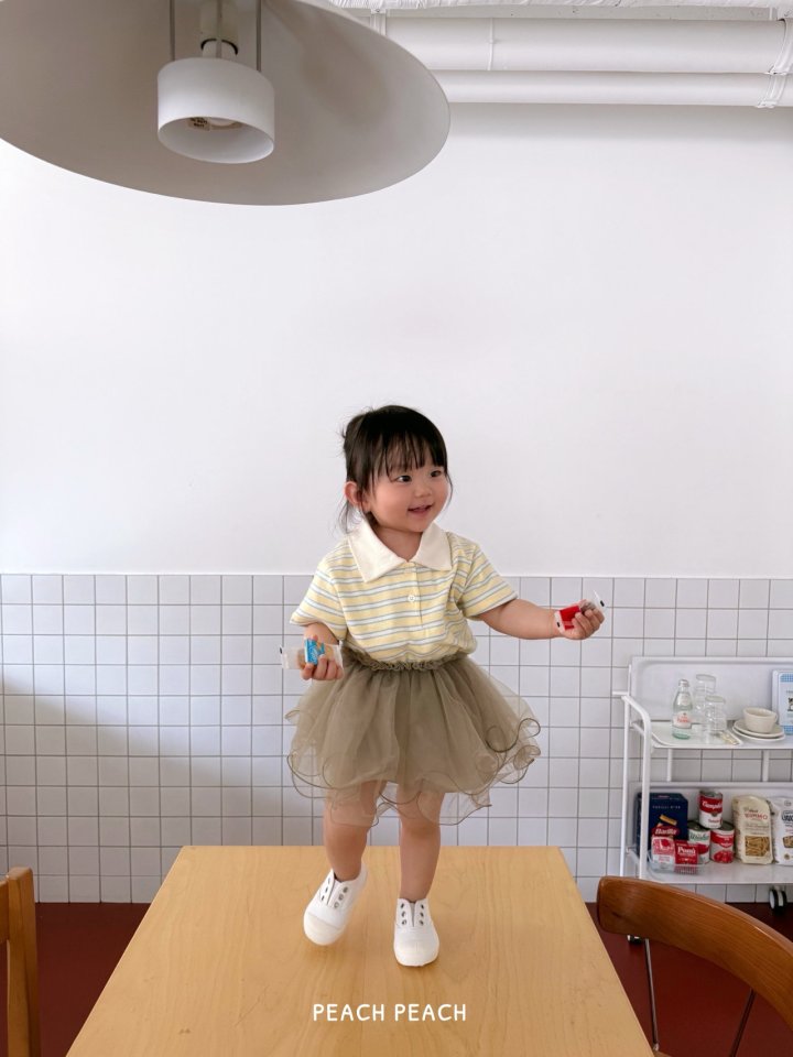 Peach Peach - Korean Children Fashion - #minifashionista - Darling Tutu - 10