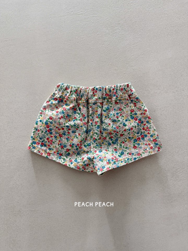 Peach Peach - Korean Children Fashion - #minifashionista - Bloom Short Pants - 6