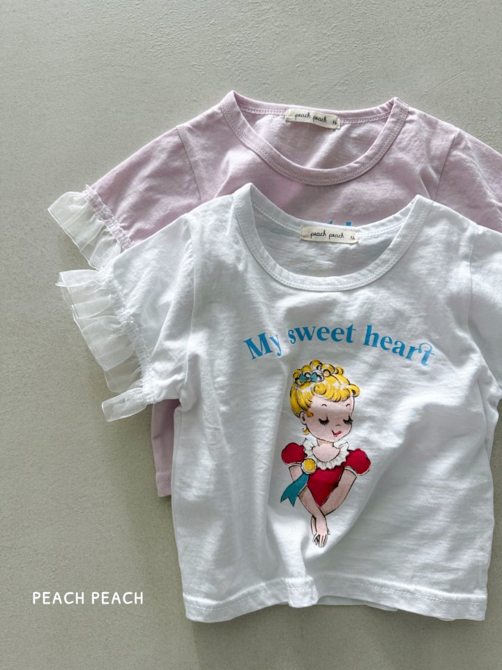 Peach Peach - Korean Children Fashion - #prettylittlegirls - Princess Tee - 5