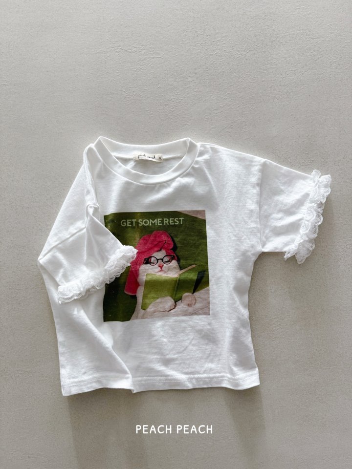 Peach Peach - Korean Children Fashion - #prettylittlegirls - Miyu Tee - 6