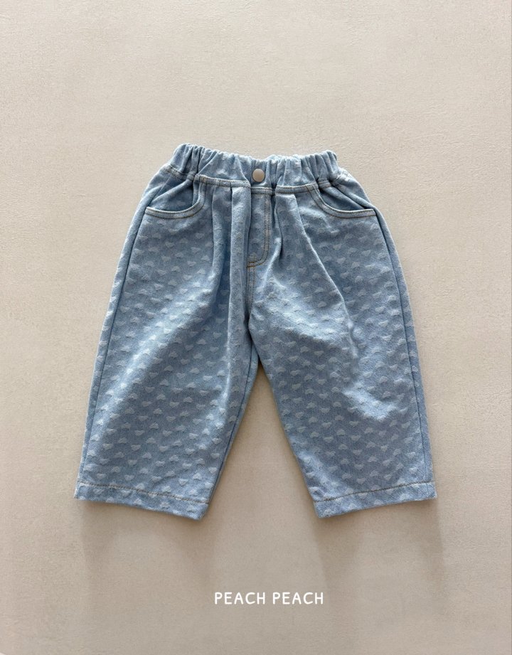Peach Peach - Korean Children Fashion - #stylishchildhood - Heart Jam Jeans - 6
