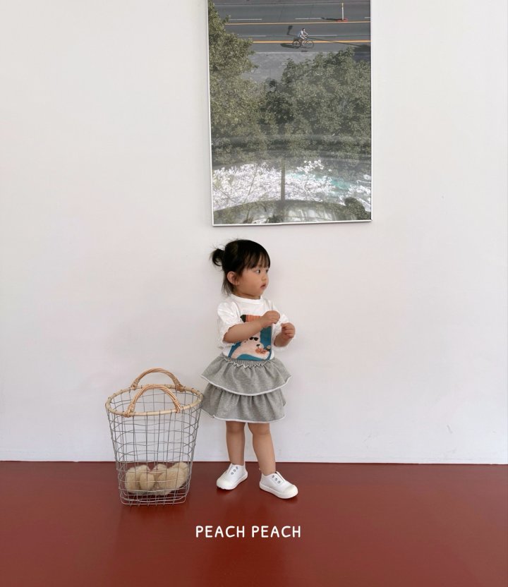 Peach Peach - Korean Children Fashion - #todddlerfashion - Coco Skirt Pants - 12