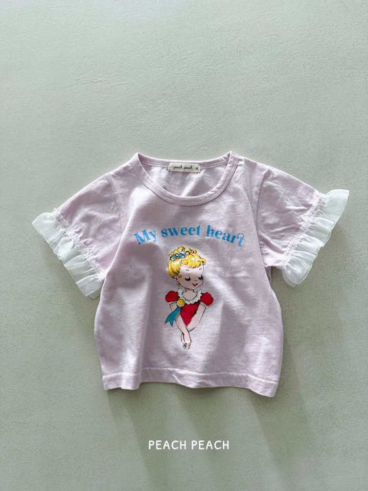 Peach Peach - Korean Children Fashion - #toddlerclothing - Princess Tee - 7