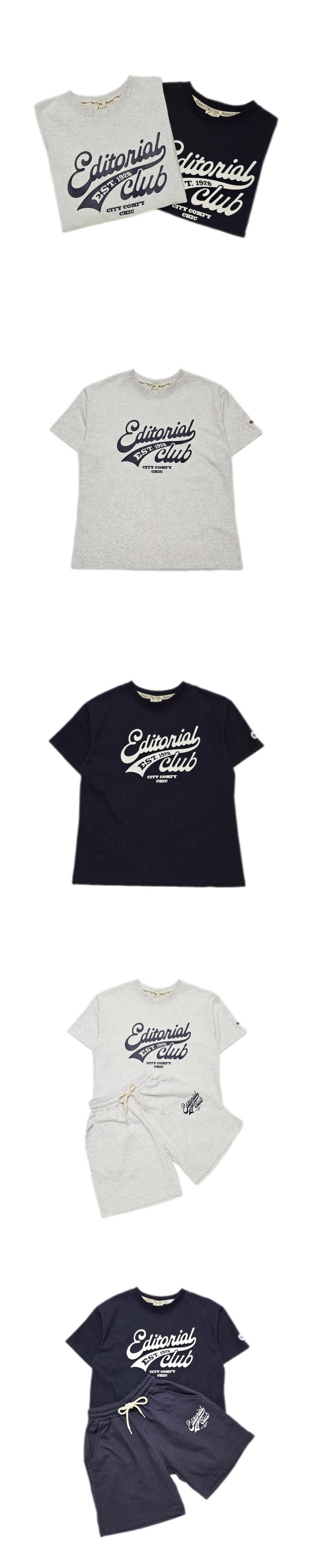 Peanut & Butter - Korean Children Fashion - #todddlerfashion - 1928 Club Short Sleeve Tee - 2