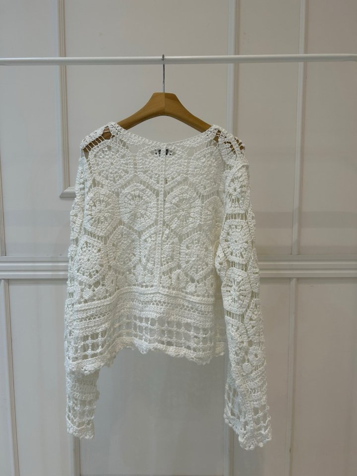 Pearls room - Korean Women Fashion - #pursuepretty - Knit Button Cardigan - 7