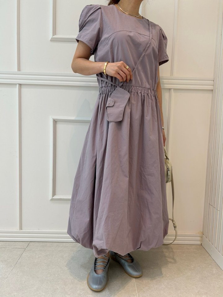 Pearls room - Korean Women Fashion - #thelittlethings - Balloon One-piece - 9
