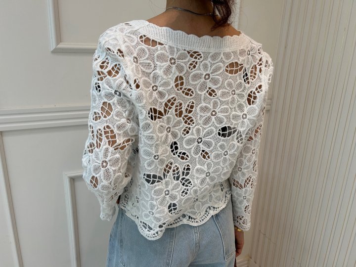 Pearls room - Korean Women Fashion - #womensfashion - Knitting Cardigan - 10