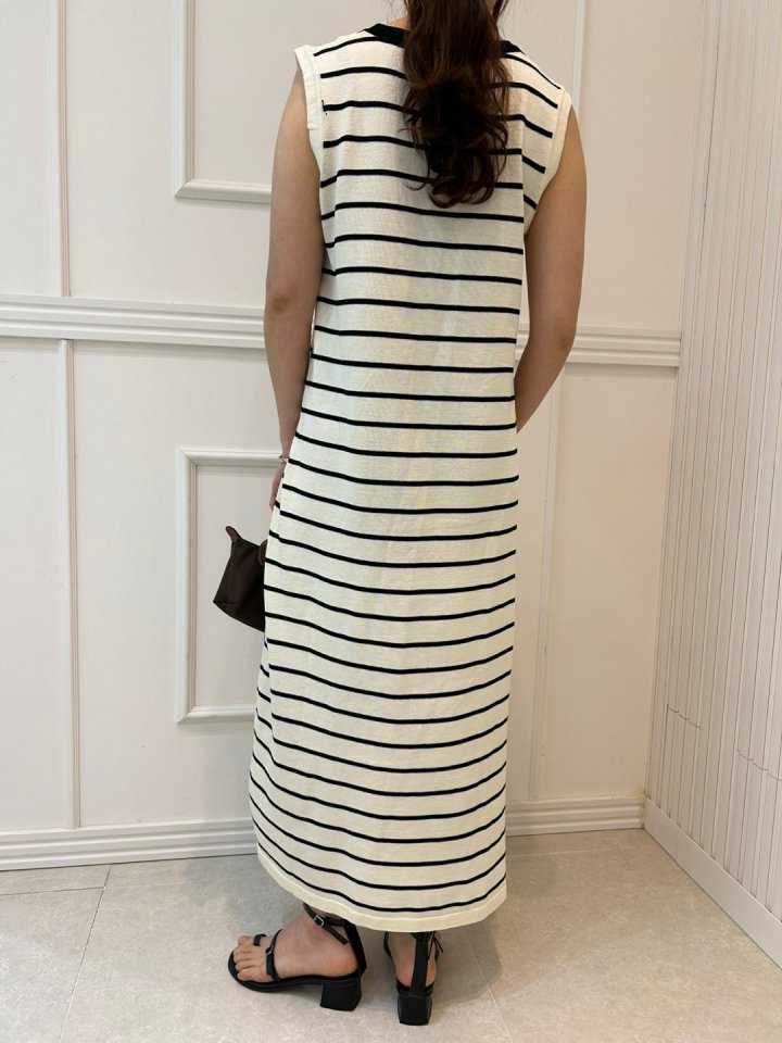 Pearls room - Korean Women Fashion - #womensfashion - Colored Knit One-piece - 9
