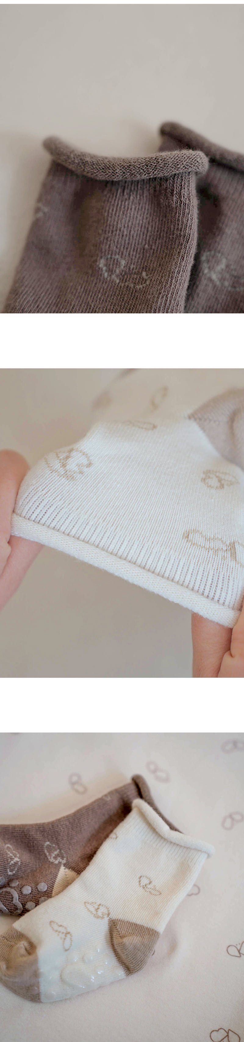 Peekaboo - Korean Baby Fashion - #babyclothing - Peekabee Socks Set (set of 2) - 3