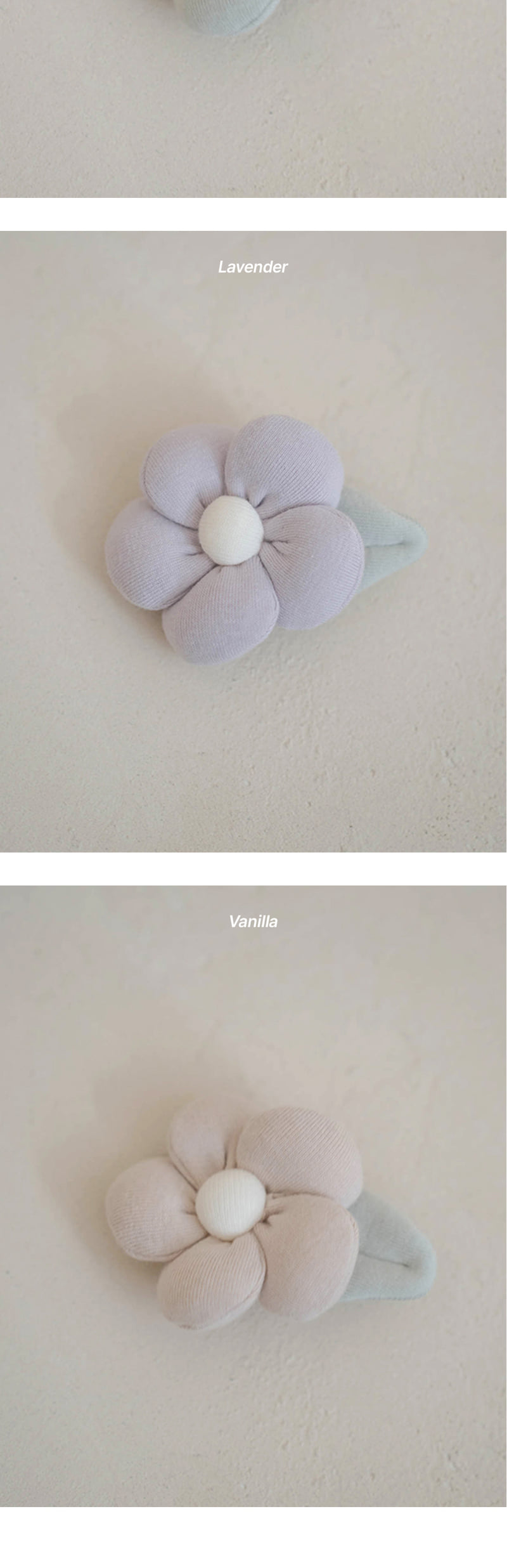 Peekaboo - Korean Baby Fashion - #babyclothing - Daisy Leaf Hairpin - 4