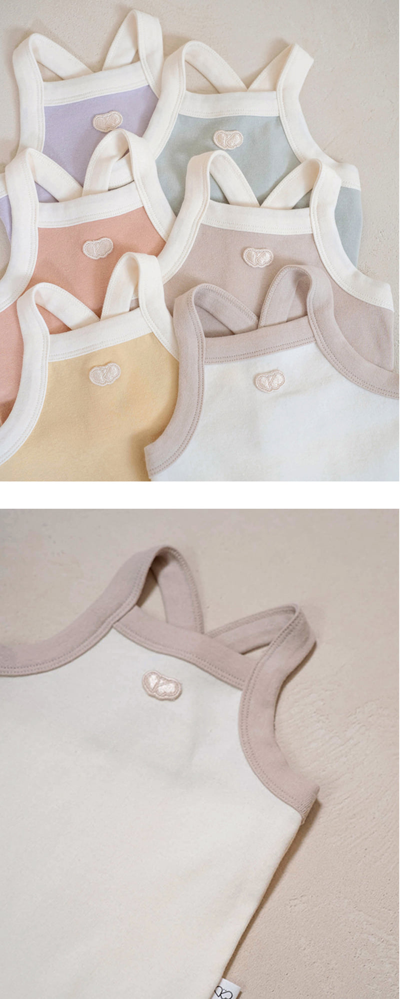 Peekaboo - Korean Baby Fashion - #babygirlfashion - Daisy Sleeveless Suit - 7